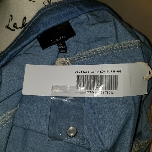 Women's XL Embroidery Long Sleeve Top - Picture 4 of 5